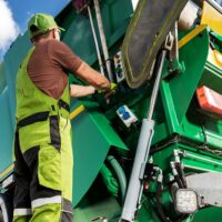 camion benne déchet ramassage poubelles